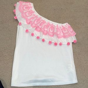 Lily Pulitzer One Shoulder Top